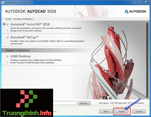 cách hướng dẫn Cài đặt phần mềm autocad cho laptop như nào?