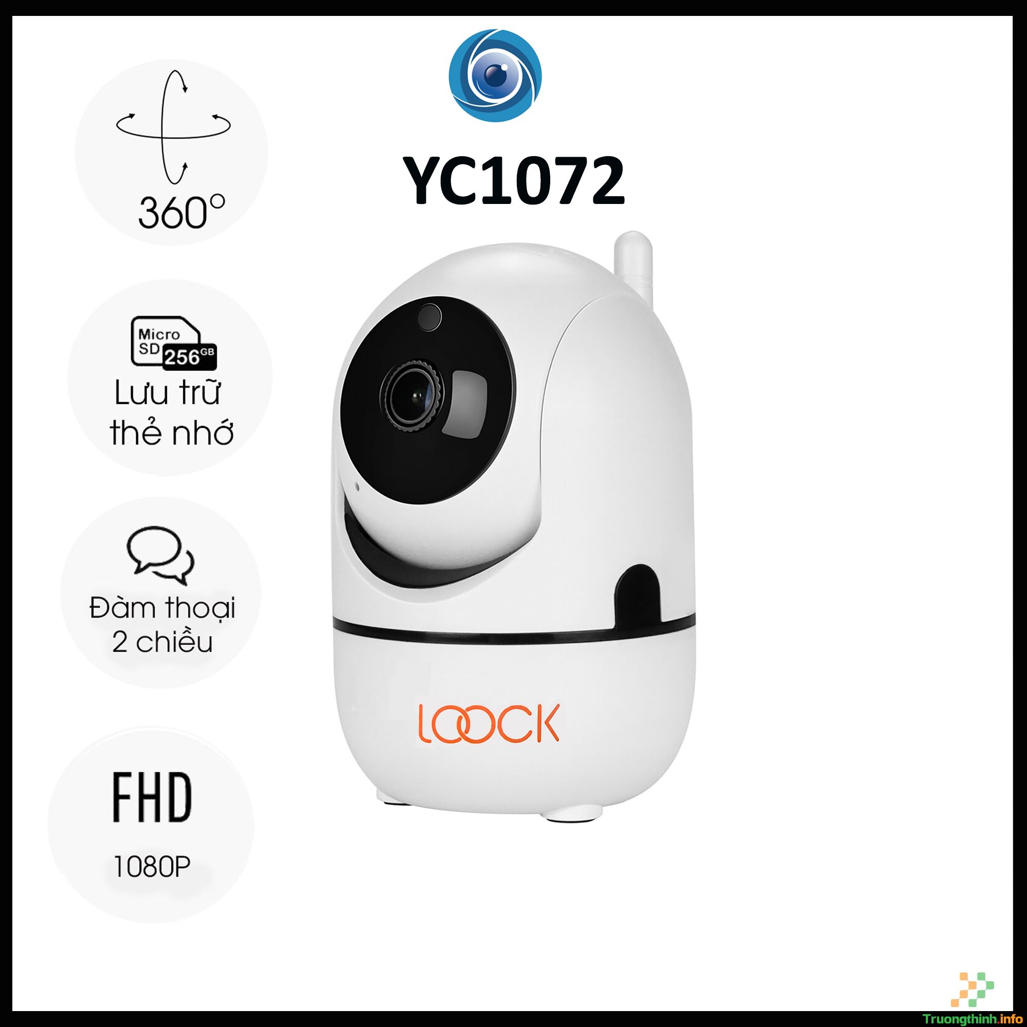 Camera IP Wifi LOOCK YC1072