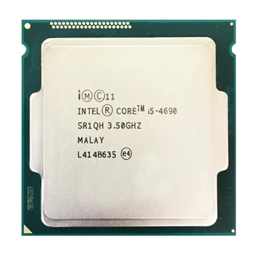 CPU SK 1150 Intel Core i5-4690 Tray + Fan (3.5GHz up to 3.9GHz, 4 nhân, 4 luồng, 6MB, 84W)