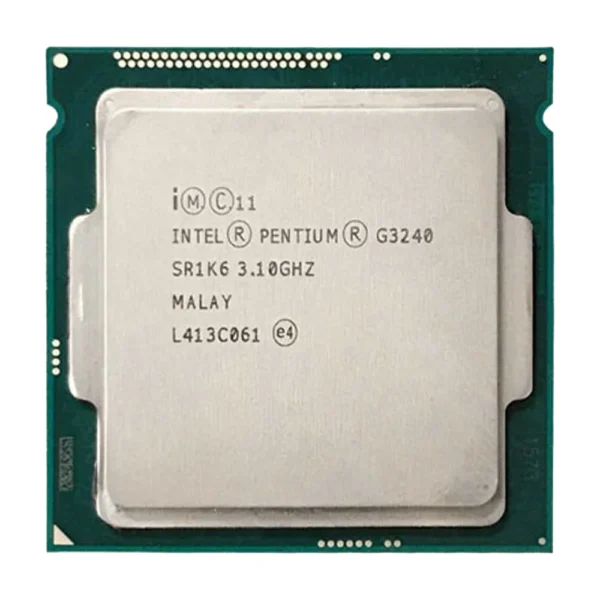 CPU SK 1150 Intel Pentium G3240 Tray + Fan (3.1GHz, 2 nhân, 2 luồng, 3MB, 53W)