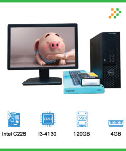 Máy Tính Bộ Dell T1700 Core i3-4130/Ram 4GB/SSD 120GB/Màn Hình 19 inch