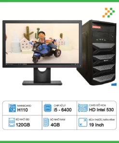 Máy Tính PC Văn Phòng H110/CPU i5-6400/RAM 4GB/SSD 120GB/19 inch