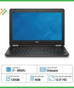 Laptop Cũ DELL latitude E5270 Intel Core i5 i7 Giá Rẻ Chính Hãng