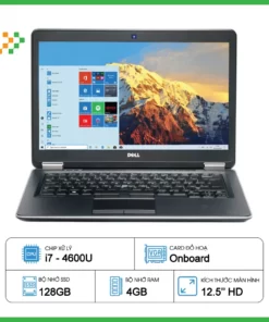 Laptop Cũ DELL latitude E7240 Intel Core i5 i7 Giá Rẻ Chính Hãng