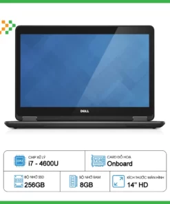 Laptop Dell Latitude E7440 Core i7 4600U 8GB SSD 240GB 14 inch HD Windows 10