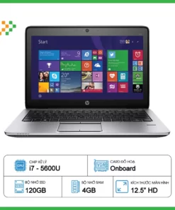 Laptop Cũ HP Elitebook 820 G2 Intel Core i7 Giá Rẻ Chính Hãng