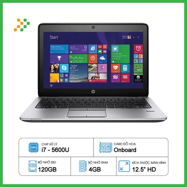 Laptop Cũ HP Elitebook 820 G2 Intel Core i7 Giá Rẻ Chính Hãng