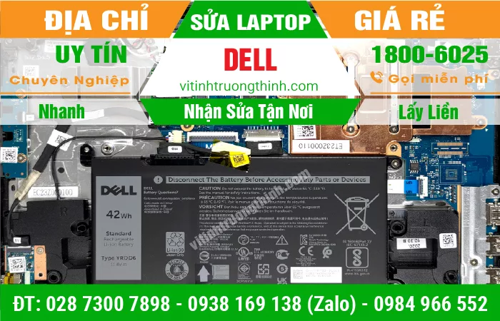 Sửa Laptop Dell Uy Tín Giá Tốt Lấy Ngay - Vi Tính Trường Thịnh