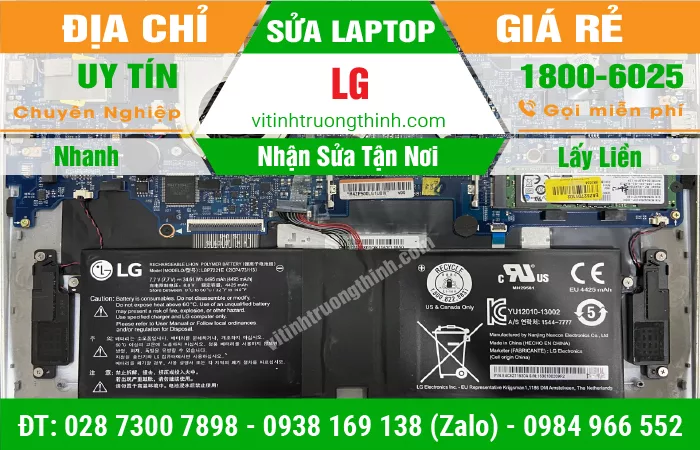 Sửa Laptop LG Uy Tín Giá Tốt Lấy Ngay - Vi Tính Trường Thịnh
