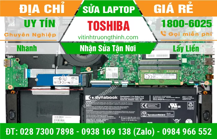Sửa Laptop Toshiba Uy Tín Giá Tốt Lấy Ngay - Vi Tính Trường Thịnh