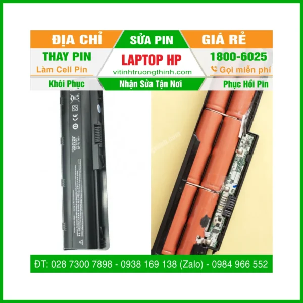 Thay Mới Sửa Chữa Thay Pin Laptop Hp