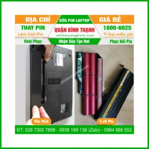 Sửa Chữa Thay Pin Laptop Quận Bình Thạnh