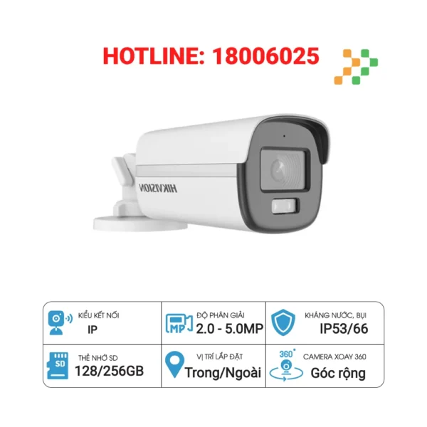 Camera HIK DS-2CE10KF0T-FS