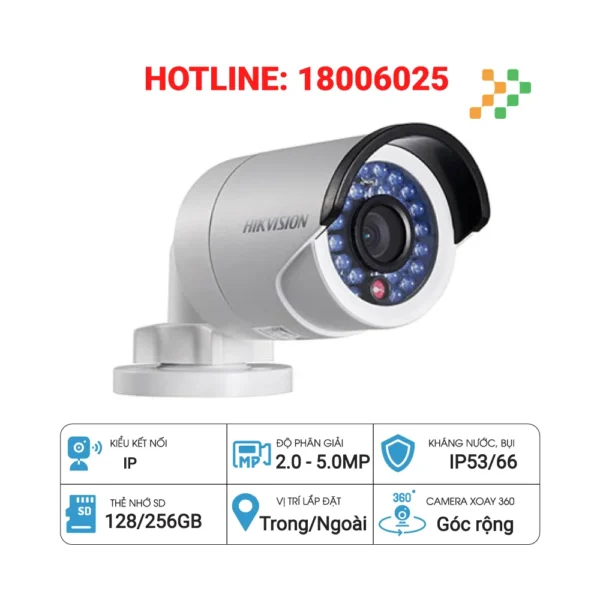 Camera HIK DS-2CE16D0T-IR