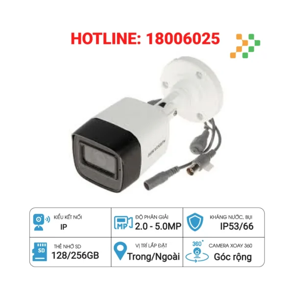 Camera HIK DS-2CE16H0T-ITFS