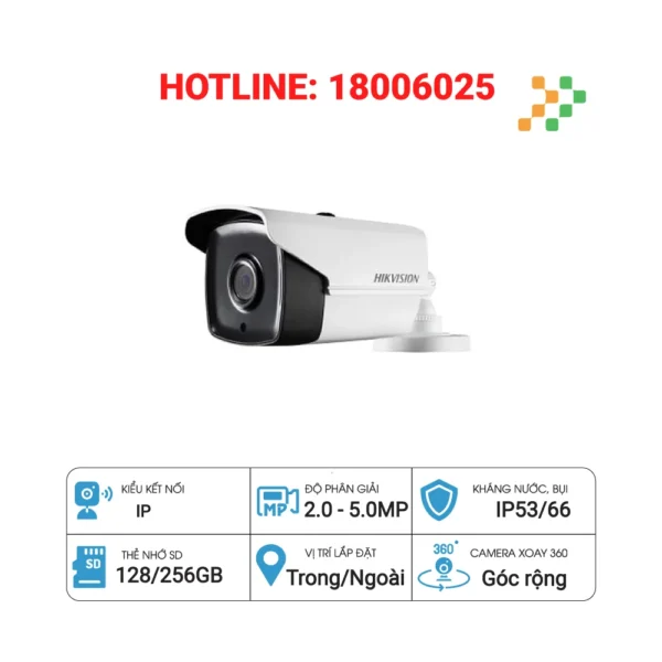 Camera HIK DS-2CE17D0T-IT5F/IT5