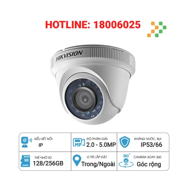 Camera HIK DS-2CE56D0T-IRP