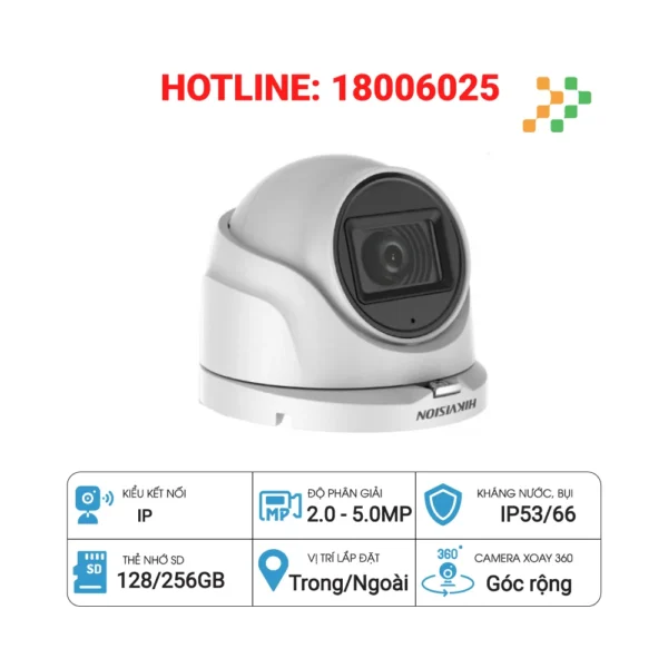 Camera HIK DS-2CE76H0T-ITFS/ITMFS