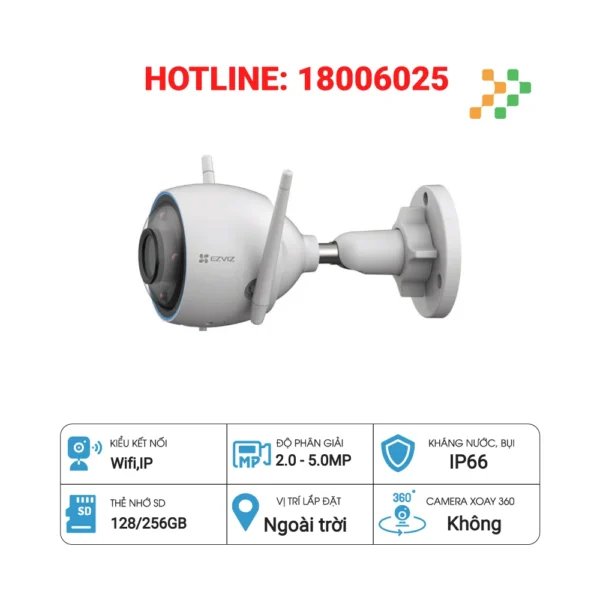 Camera IP Wifi EZVIZ CS-H3-R100-1J5WKFL