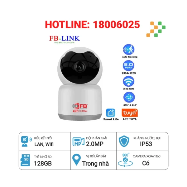 Camera IP Wifi FB-Link TY302