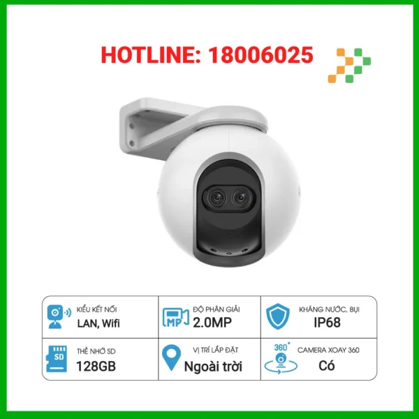 Camera IP Wifi Ngoài Trời EZVIZ C8PF