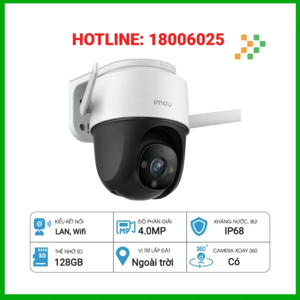 Camera IP Wifi Ngoài Trời IMOU Cruiser SE IPC-S42FP