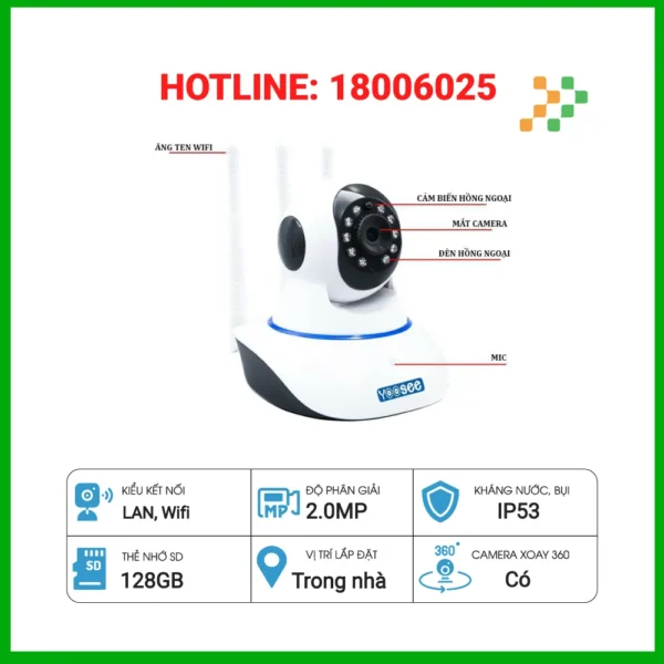 Camera IP Wifi YOOSEE HK315W