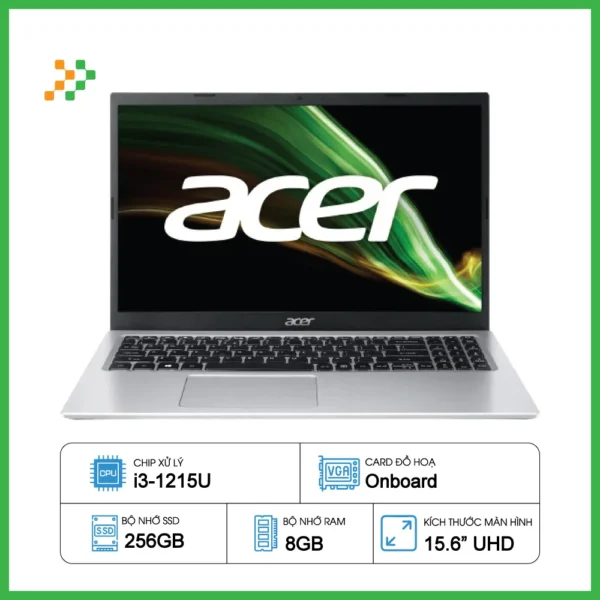 Laptop ACER Aspire A315-59-321N  (i3-1215U/RAM 8GB/256GB SSD/ Windows 11)