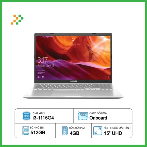 Laptop ASUS X515EA-BQ1006W (i3-1115G4/RAM 4GB/512GB SSD/ Windows 11)