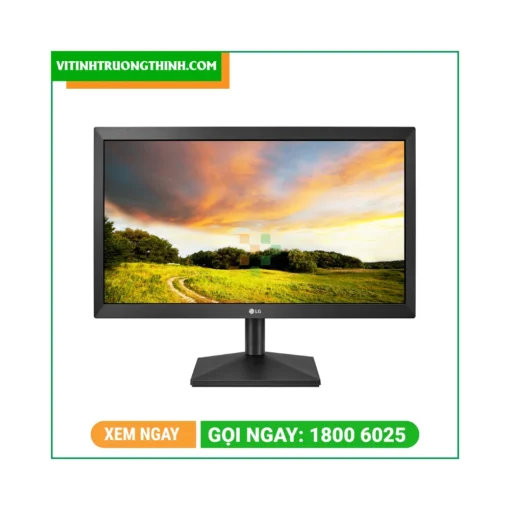 Màn hình LCD 20” LG 20MK400H-B Chính hãng (TN – VGA, HDMI, 1366×768, 75Hz, Kèm cáp HDMI)