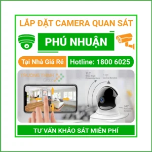 Lắp Đặt Camera Quan Sát Quận Phú Nhuận Thi Công Nhanh Chuyên Nghiệp