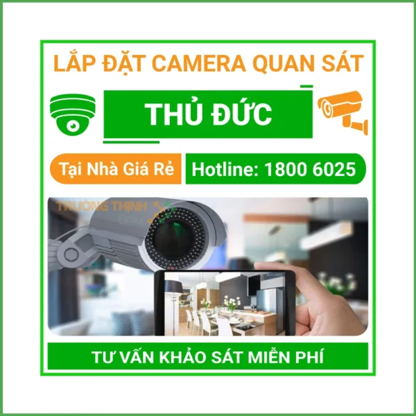 Lắp Đặt Camera Quan Sát Quận Thủ Đức Thi Công Nhanh Chuyên Nghiệp