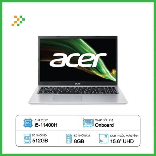 Laptop ACER Aspire 3 A315-58-54M5 (NX.ADDSV.00M) (i5-1135G7/RAM 8GB/512GB SSD/ Windows 11)