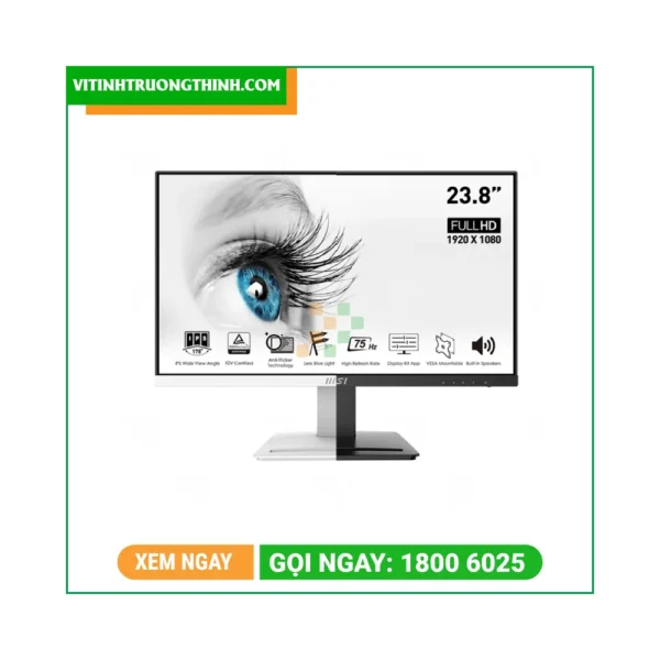 Màn hình LCD MSI Pro MP243 – 3PB5 (1920 x 1080/IPS/75Hz/7 ms)