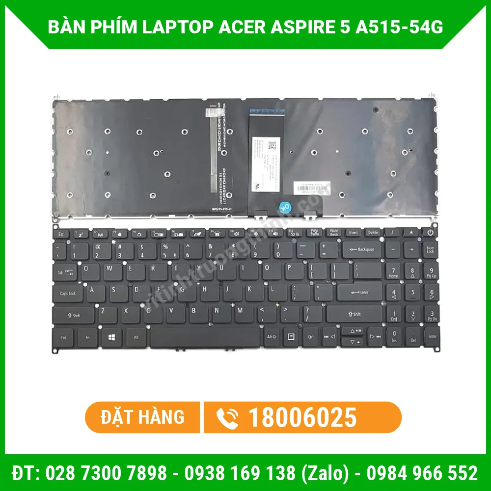 Bàn Phím Laptop Acer Aspire 5 A515-54G