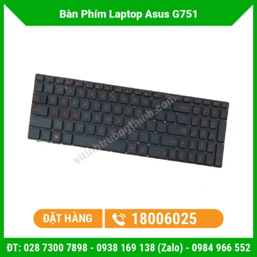 Bàn Phím Laptop Asus G751