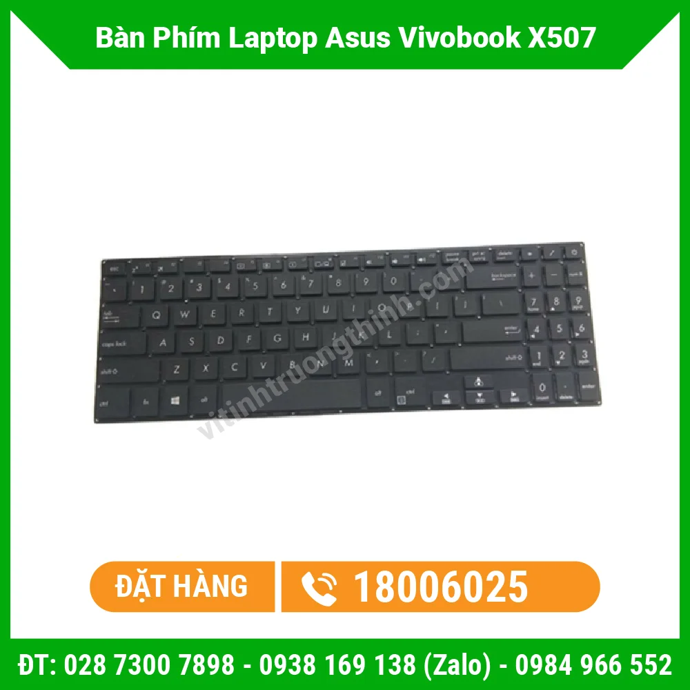 Bàn Phím Laptop Asus Vivobook X507