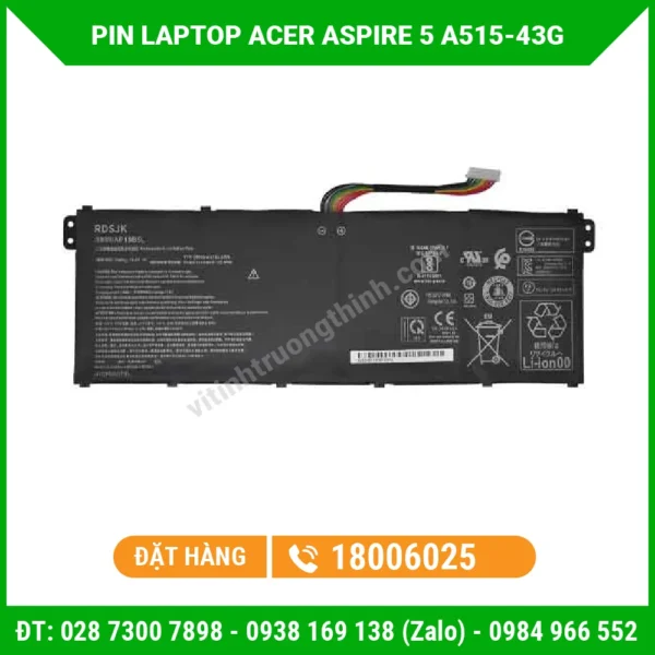 Pin Laptop Acer Aspire 5 A515-43G