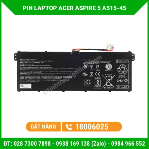 Pin Laptop Acer Aspire 5 A515-45