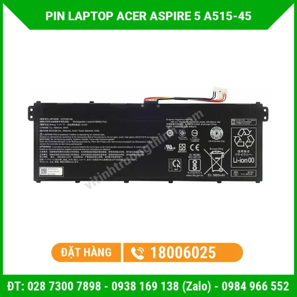 Pin Laptop Acer Aspire 5 A515-45