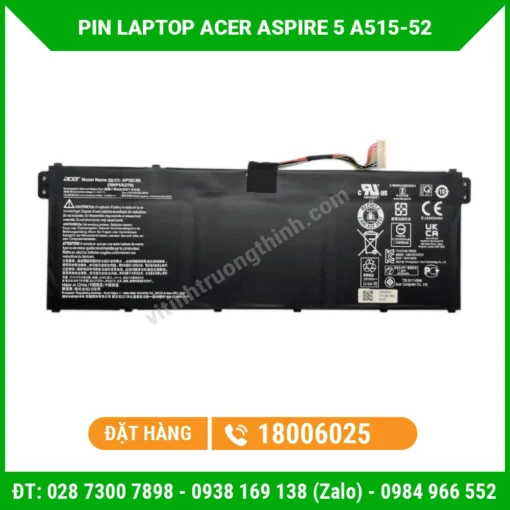 Pin Laptop Acer Aspire 5 A515-52