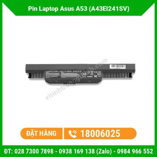 Pin Laptop Asus A53 (A43EI241SV)