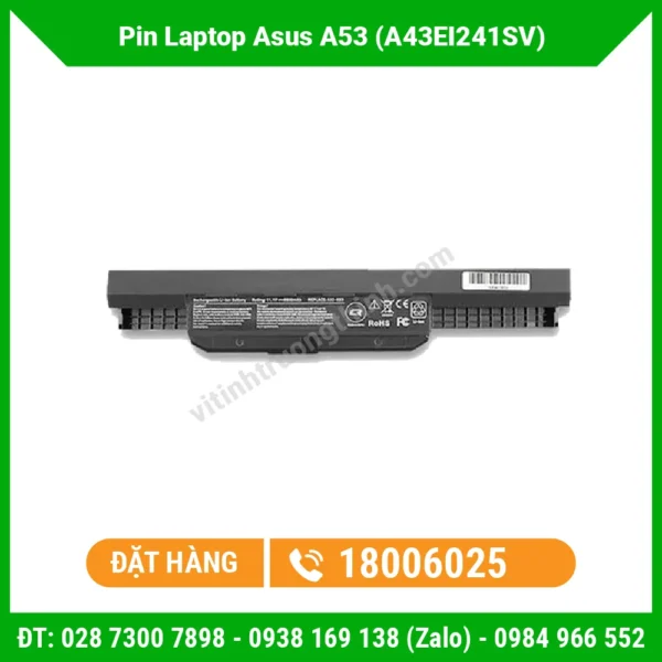 Pin Laptop Asus A53 (A43EI241SV)