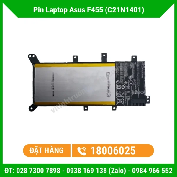 Pin Laptop Asus F455 (C21N1401)