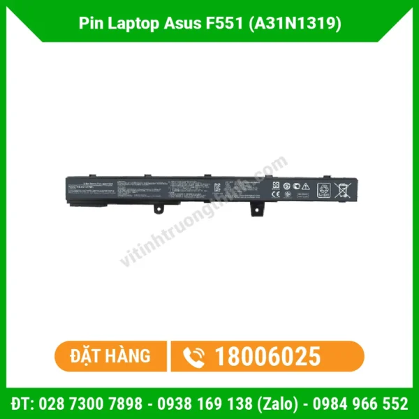 Pin Laptop Asus F551 (A31N1319)