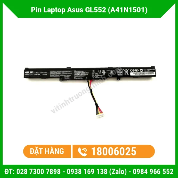 Pin Laptop Asus GL552 (A41N1501)