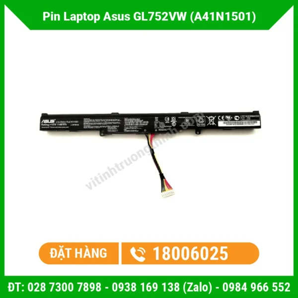 Pin Laptop Asus GL752VW (A41N1501)