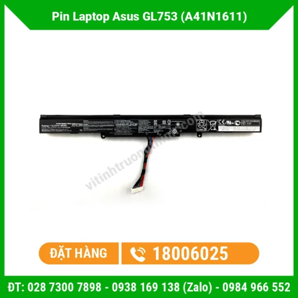 Pin Laptop Asus GL753 (A41N1611)