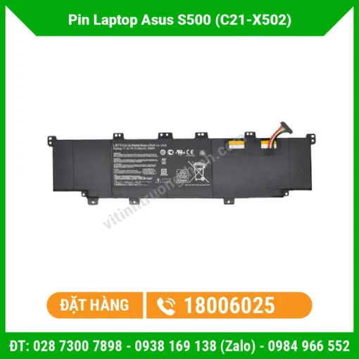 Pin Laptop Asus S500 (C21-X502)
