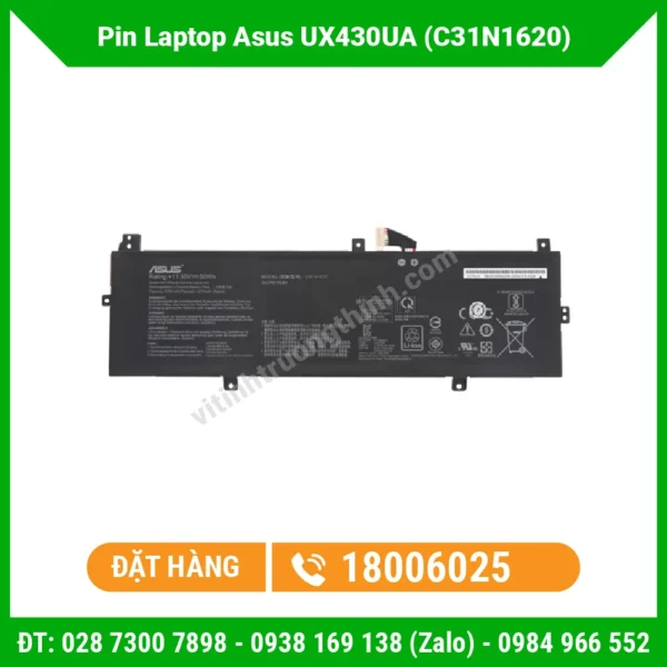 Pin Laptop Asus UX430UA (C31N1620)